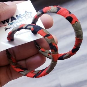 Handmade Ankara(African print) earrings